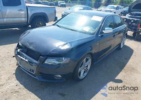 2011 Audi S4 3.0 Premium Plus z USA, uszkodzony, nr VIN WAUKGAFLXBA009648